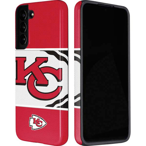 NFL Kansas City Chiefs Zone Block Galaxy S22 Pro Case