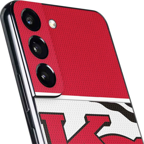 NFL Kansas City Chiefs Zone Block Galaxy S22 Skin