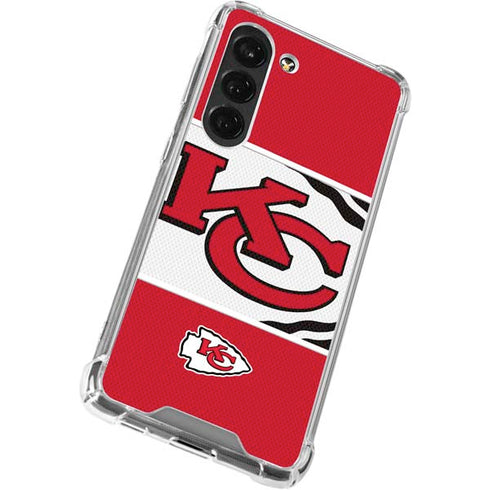 NFL Kansas City Chiefs Zone Block Galaxy S23 Clear Case