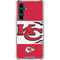 NFL Kansas City Chiefs Zone Block Galaxy S23 FE Clear Case