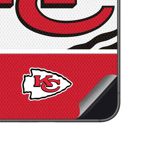 NFL Kansas City Chiefs Zone Block Galaxy S23 FE Skin