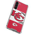 NFL Kansas City Chiefs Zone Block Galaxy S23 Plus Clear Case
