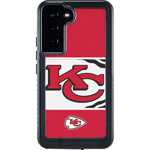 NFL Kansas City Chiefs Zone Block Galaxy S23 Plus Waterproof Case