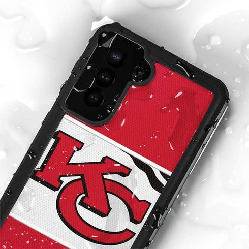 NFL Kansas City Chiefs Zone Block Galaxy S23 Plus Waterproof Case