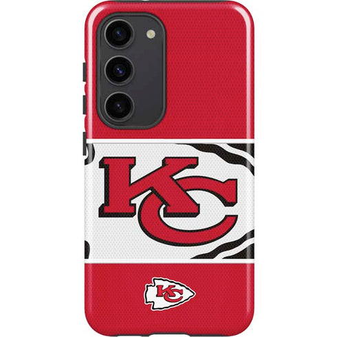 NFL Kansas City Chiefs Zone Block Galaxy S23 Pro Case