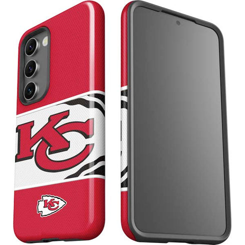 NFL Kansas City Chiefs Zone Block Galaxy S23 Pro Case