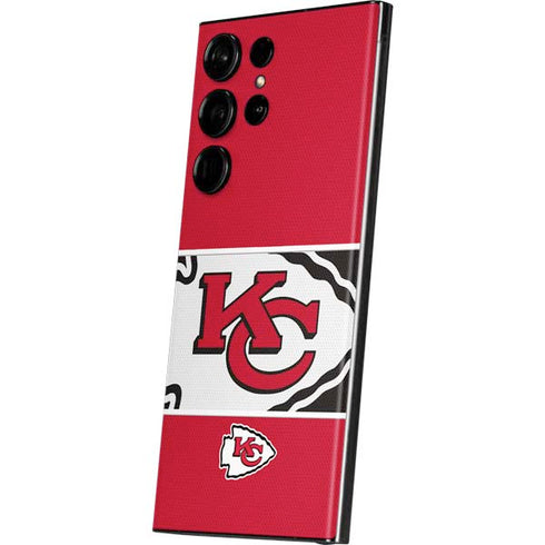 NFL Kansas City Chiefs Zone Block Galaxy S23 Ultra Skin
