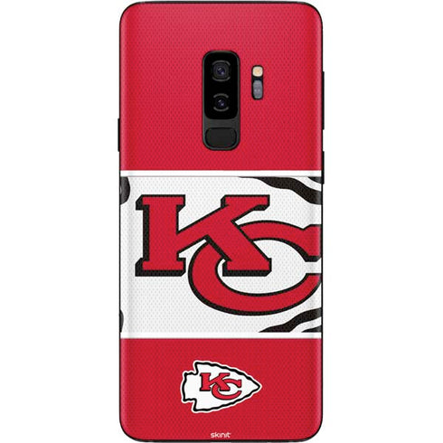 NFL Kansas City Chiefs Zone Block Galaxy S9 Plus Skin