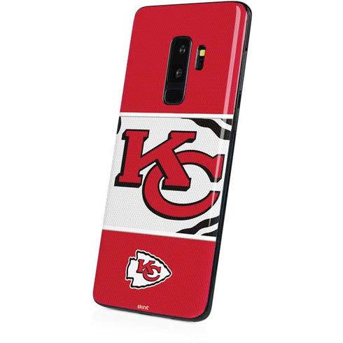 NFL Kansas City Chiefs Zone Block Galaxy S9 Plus Skin