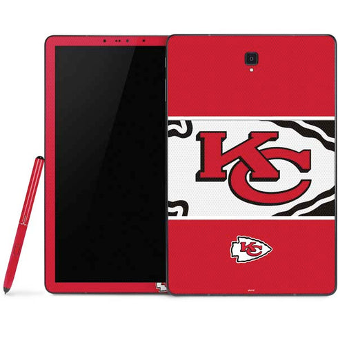NFL Kansas City Chiefs Zone Block Samsung Galaxy Tab Skin