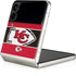 NFL Kansas City Chiefs Zone Block Galaxy Z Flip3 5G Skin