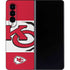 NFL Kansas City Chiefs Zone Block Galaxy Z Fold4 5G Skin