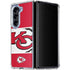 NFL Kansas City Chiefs Zone Block Galaxy Z Fold5 5G Clear Case