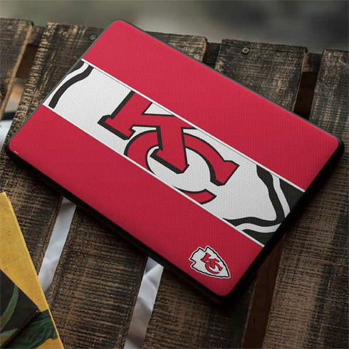 NFL Kansas City Chiefs Zone Block Google Pixelbook Go Skin