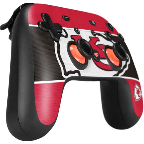 NFL Kansas City Chiefs Zone Block Google Stadia Controller Skin