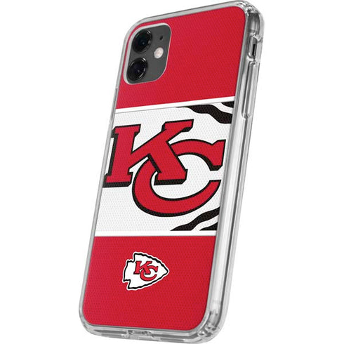 NFL Kansas City Chiefs Zone Block iPhone 11 Clear Case