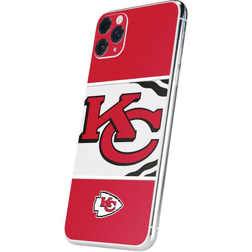 NFL Kansas City Chiefs Zone Block iPhone 11 Pro Max Skin
