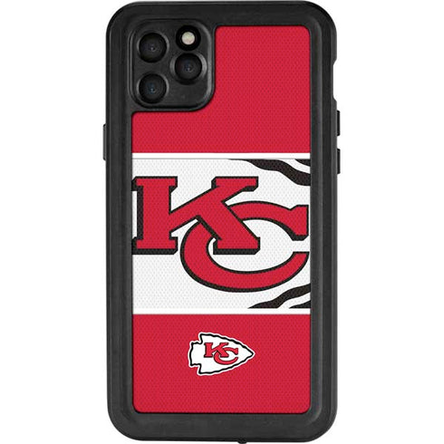 NFL Kansas City Chiefs Zone Block iPhone 11 Pro Max Waterproof Case