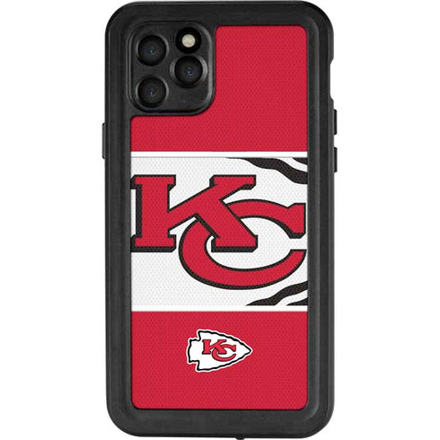 NFL Kansas City Chiefs Zone Block iPhone 11 Pro Waterproof Case