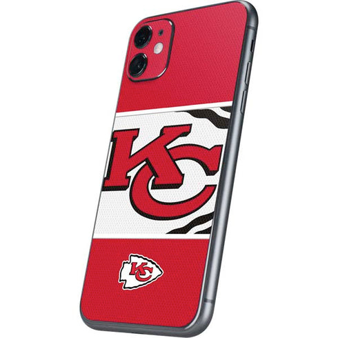 NFL Kansas City Chiefs Zone Block iPhone 11 Skin