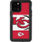 NFL Kansas City Chiefs Zone Block iPhone 12 Pro Waterproof Case