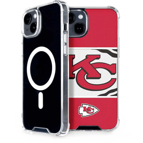 NFL Kansas City Chiefs Zone Block iPhone 13 MagSafe Case