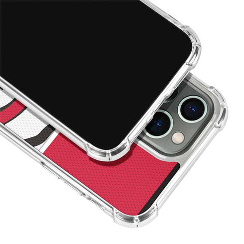 NFL Kansas City Chiefs Zone Block iPhone 13 Pro Clear Case