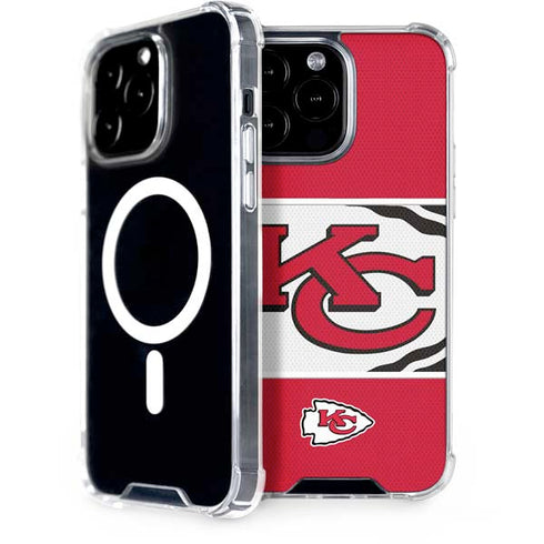 NFL Kansas City Chiefs Zone Block iPhone 13 Pro Max MagSafe Case
