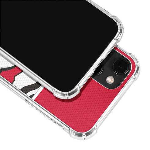 NFL Kansas City Chiefs Zone Block iPhone 15 Plus Clear Case