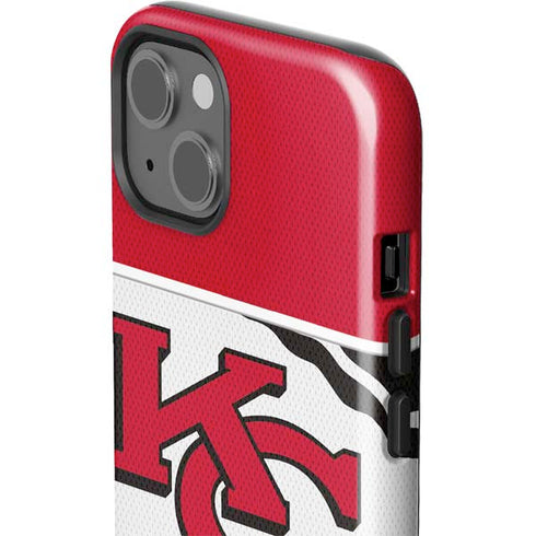 NFL Kansas City Chiefs Zone Block iPhone 15 Impact Case