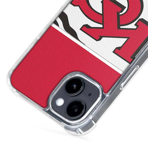 NFL Kansas City Chiefs Zone Block iPhone 15 Plus MagSafe Case