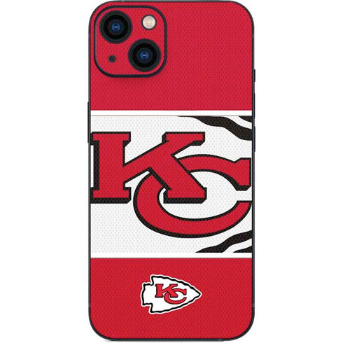 NFL Kansas City Chiefs Zone Block iPhone 14 Plus Skin