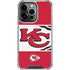 NFL Kansas City Chiefs Zone Block iPhone 15 Pro Clear Case
