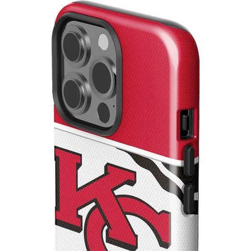 NFL Kansas City Chiefs Zone Block iPhone 15 Pro Impact Case