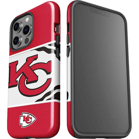 NFL Kansas City Chiefs Zone Block iPhone 15 Pro Impact Case