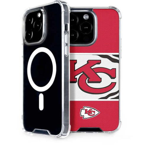 NFL Kansas City Chiefs Zone Block iPhone 15 Pro MagSafe Case