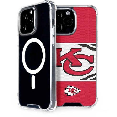 NFL Kansas City Chiefs Zone Block iPhone 15 Pro Max MagSafe Case