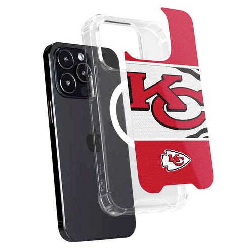 NFL Kansas City Chiefs Zone Block iPhone 15 Pro Max MagSafe Case