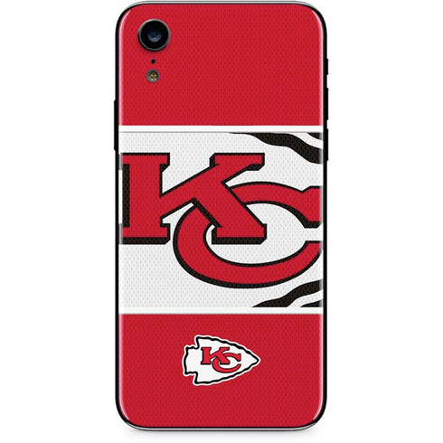 NFL Kansas City Chiefs Zone Block iPhone XR Skin
