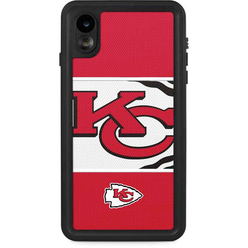 NFL Kansas City Chiefs Zone Block iPhone XR Waterproof Case