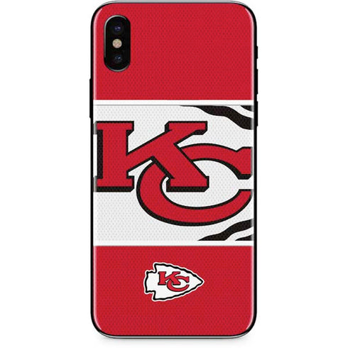 NFL Kansas City Chiefs Zone Block iPhone XS Max Skin