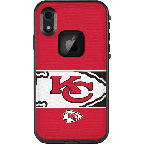 NFL Kansas City Chiefs Zone Block LifeProof Fre iPhone Skin
