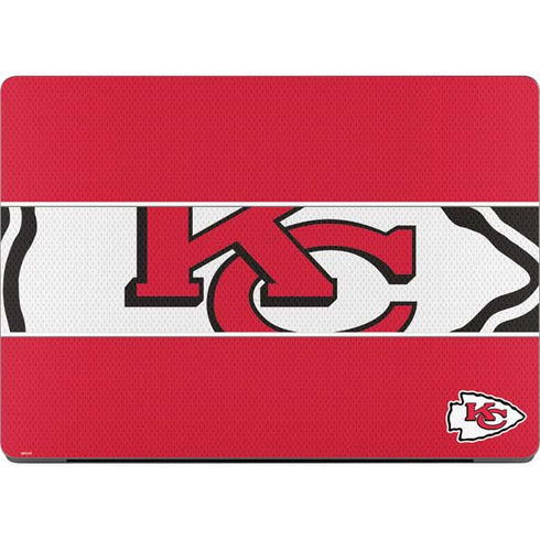 NFL Kansas City Chiefs Zone Block MacBook Pro 14in (2021-24) Skin
