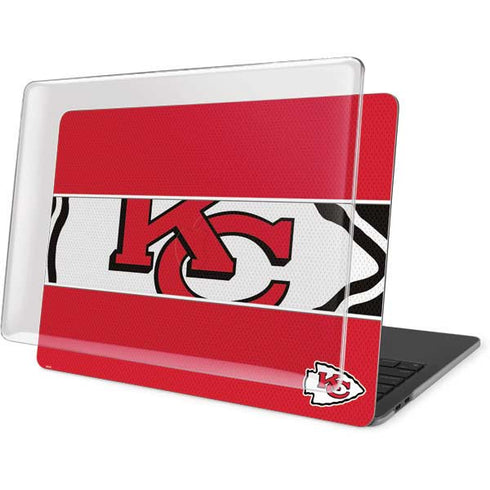 NFL Kansas City Chiefs Zone Block MacBook Pro 16in (2019-20) Case plus Skin