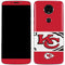 NFL Kansas City Chiefs Zone Block Moto E5 Plus Skin