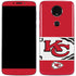 NFL Kansas City Chiefs Zone Block Moto E5 Plus Skin
