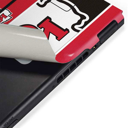 NFL Kansas City Chiefs Zone Block Nintendo Switch Bundle Skin