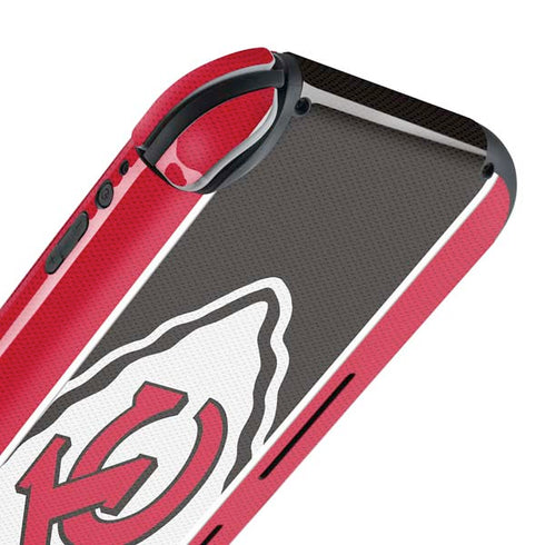 NFL Kansas City Chiefs Zone Block Nintendo Switch Lite Skin