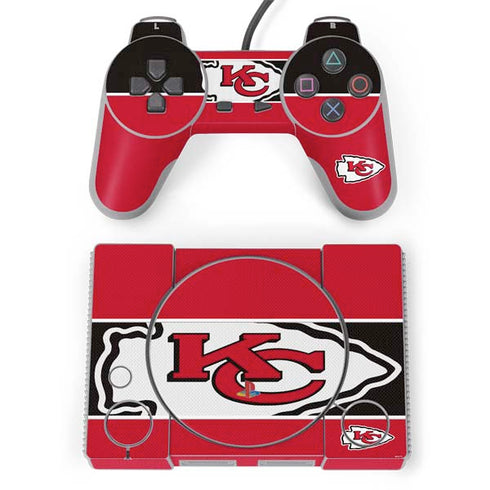NFL Kansas City Chiefs Zone Block PlayStation Classic Bundle Skin