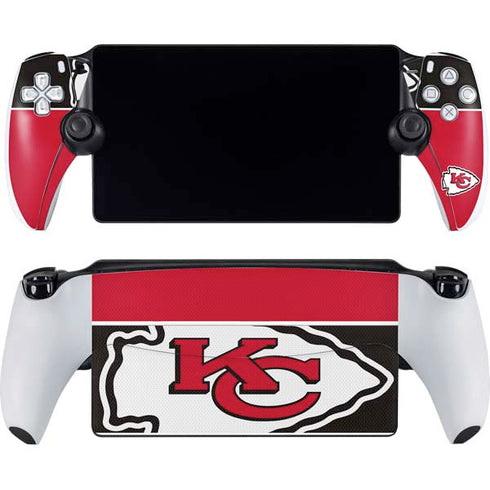 NFL Kansas City Chiefs Zone Block PlayStation Portal Remote Player Skin
